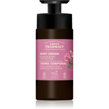 Green Pharmacy Damask Rose & Shea Butter crema de corp